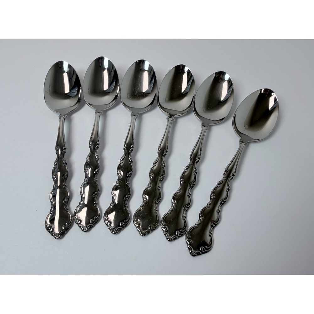 Oneida MOZART Teaspoons (Set of 6) Deluxe Stainless 6"